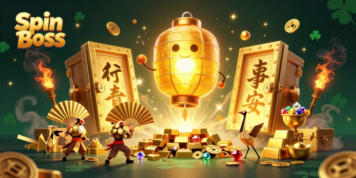 Spin Boss illuminates the online casino scene with vibrant characters and treasures, inviting players to win.